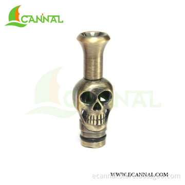 Skull Metal Drip Tip for E Cigarette (ECD04)
